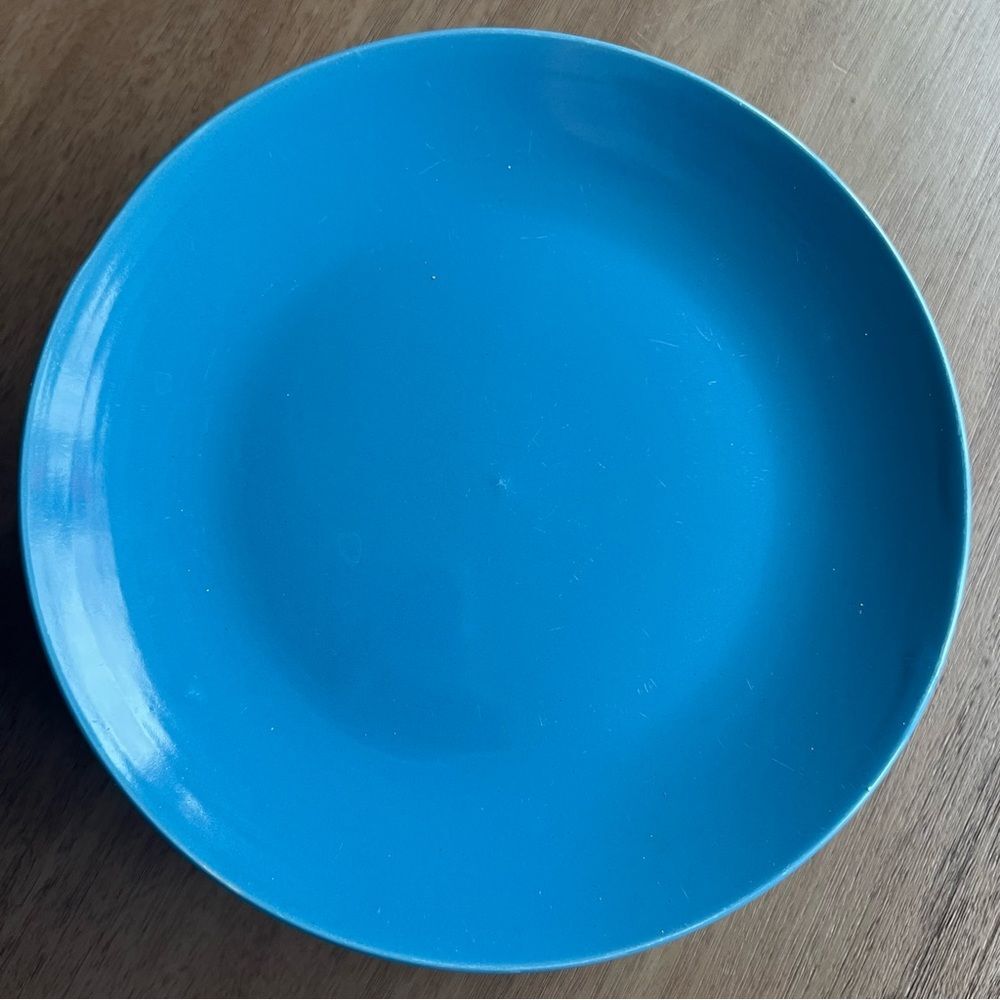 Royal Norfolk Side Plates 7.5 inch Set of 8 Solid Teal Blue